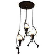 Simple villain chandelier