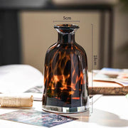 New Glass Leopard Vase Light Luxury Vase